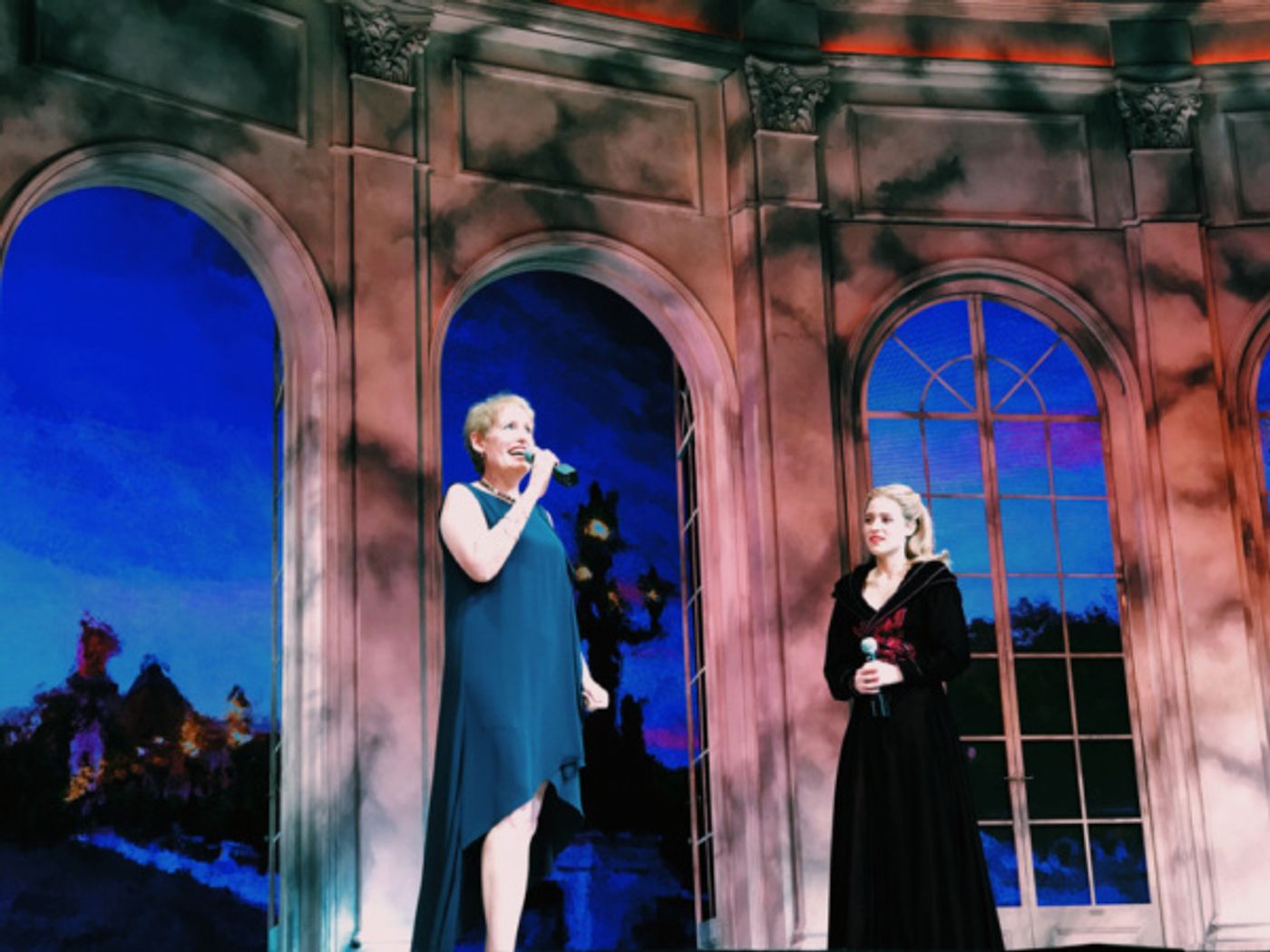 Photo Flash: Liz Callaway Performs 'Journey to the Past' With Christy Altomare at ANASTASIA Curtain Call  Image