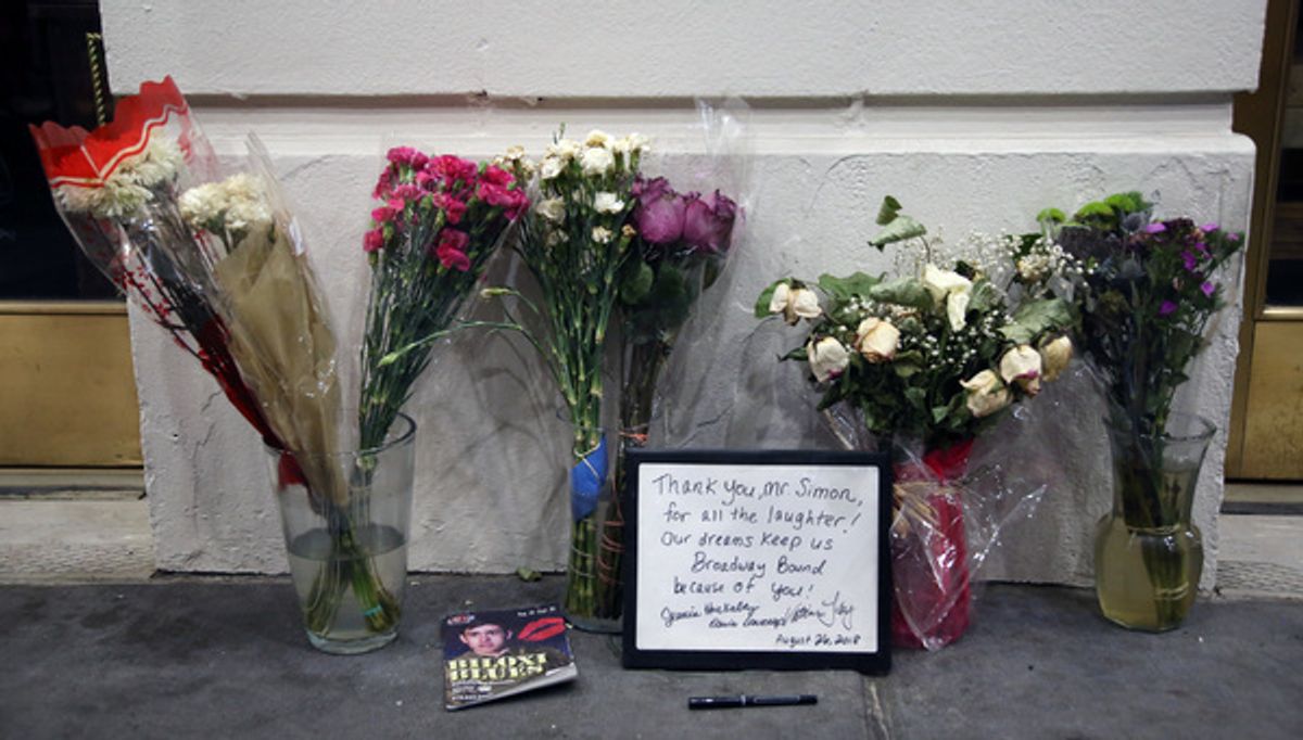 Neil Simon memorial tribute on September 8, 2018 at the Neil Simon Theatre in New York City. at 