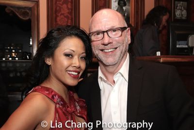 J. Elaine Marcos and Mark Evans Photo