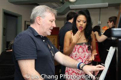 Musical Director John McDaniel and J. Elaine Marcos Photo