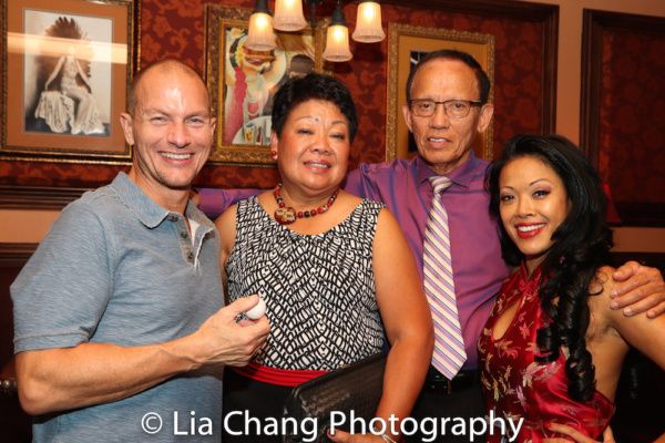 Patrick Eviston, Mr. and Mrs. Marcos and their daughter J. Elaine Marcos Photo