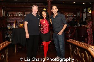 Musical Director John McDaniel, J. Elaine Marcos and Ryan Duncan Photo