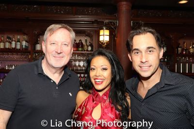 Musical Director John McDaniel, J. Elaine Marcos and Ryan Duncan Photo
