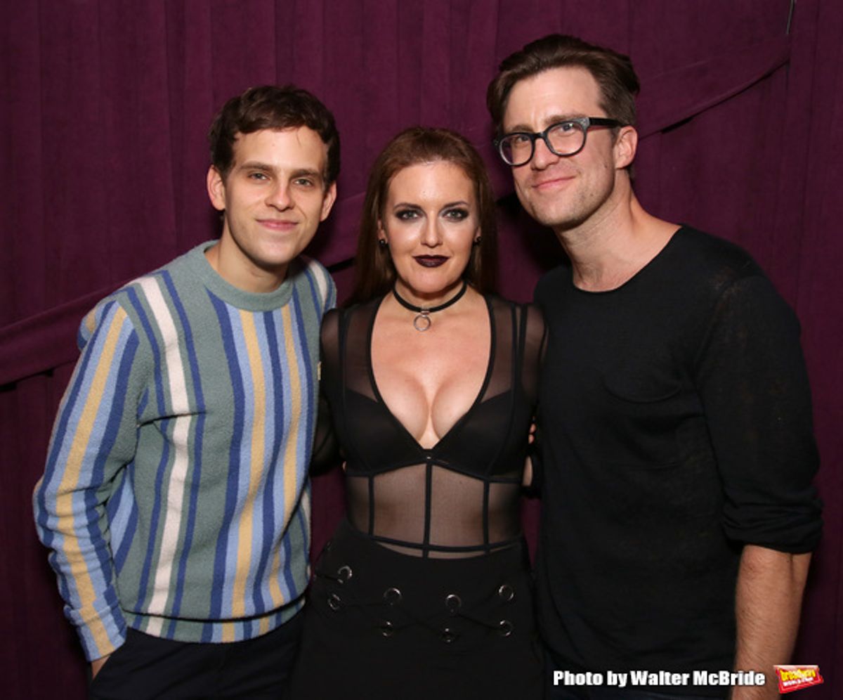Taylor Trensch, Jennifer Simard and Gavin Creel at 