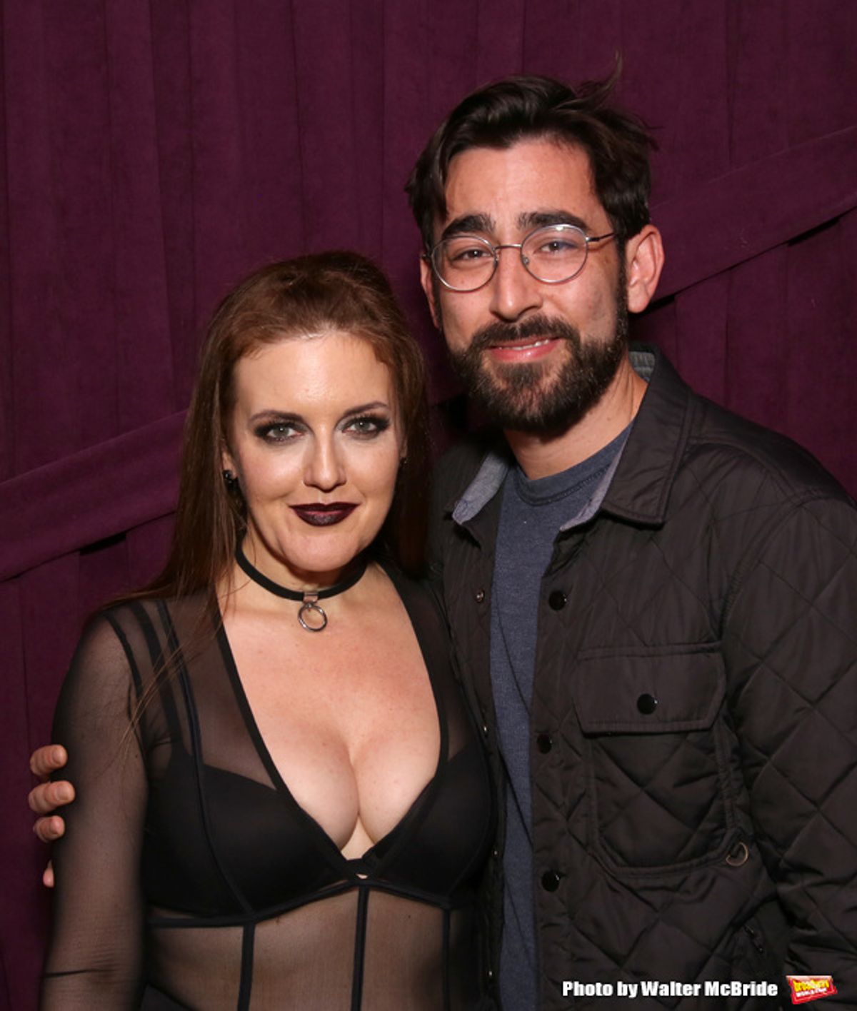 Jennifer Simard and Max Crumm at 