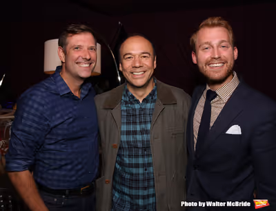 Dan Fortune, Danny Burstein and Daniel Dunlow Photo