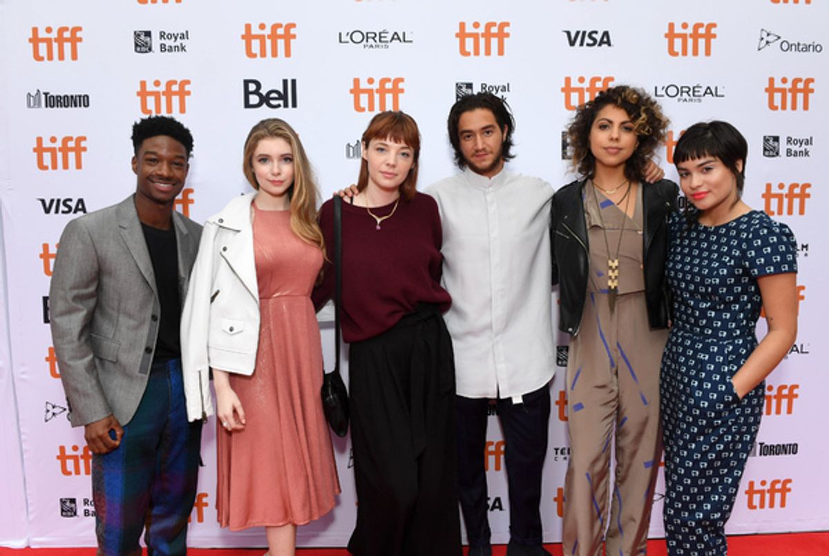 Lamar Johnson, Eleanor Worthington Cox, Michaela Kurimsky, Ahmed Malek, Jessica Salgueiro, Devery Jacobs at 