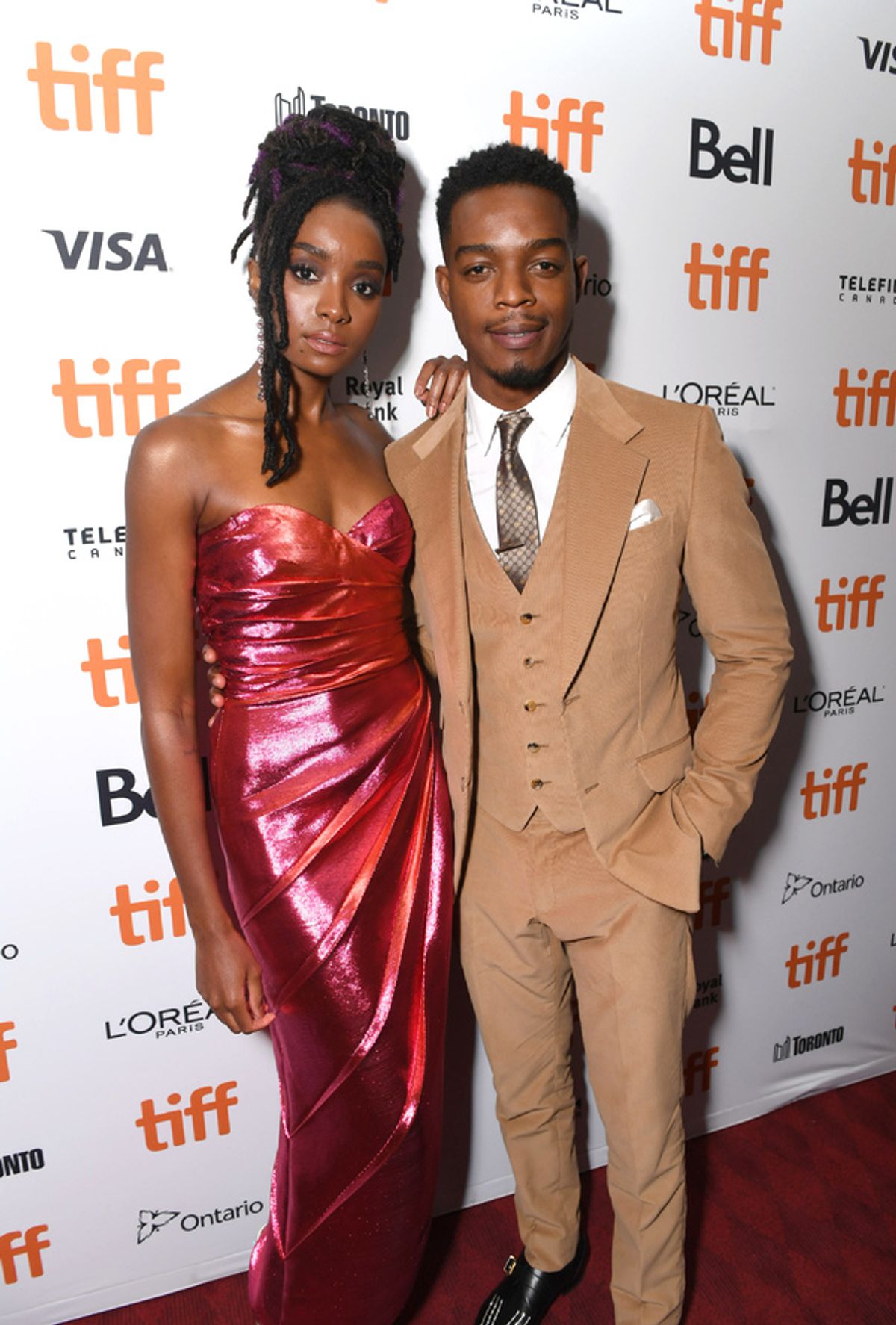 KiKi Layne, Stephan James at 