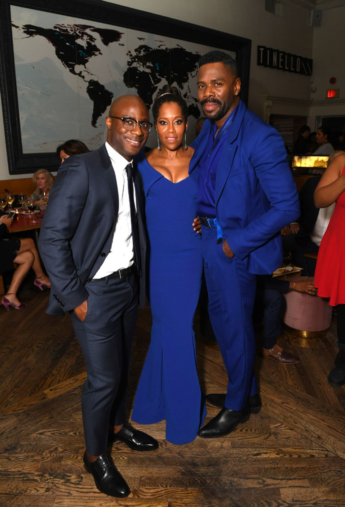 Barry Jenkins, Colman Domingo, Regina King at 