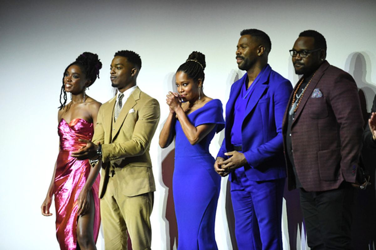 KiKi Layne, Stephan James, Regina King, Colman Domingo, Brian Tyree Henry at 