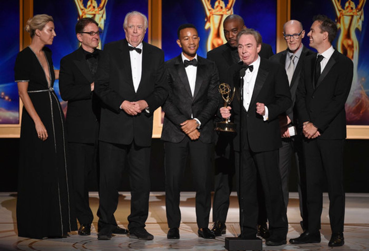 Photo Flash: Inside Andrew Lloyd Webber, Tim Rice, and John Legend's Emmy Wins  Image