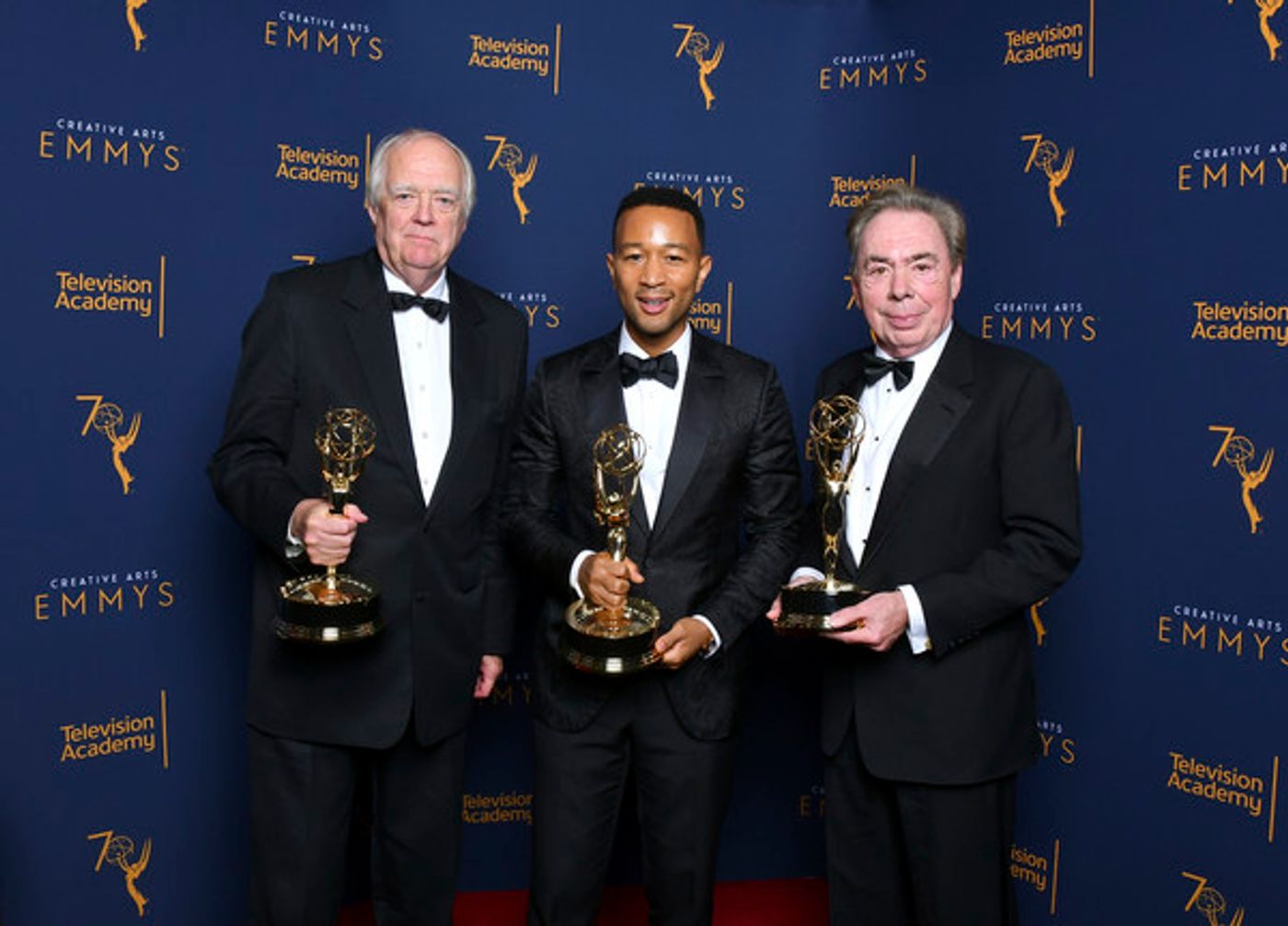 Photo Flash: Inside Andrew Lloyd Webber, Tim Rice, and John Legend's Emmy Wins  Image