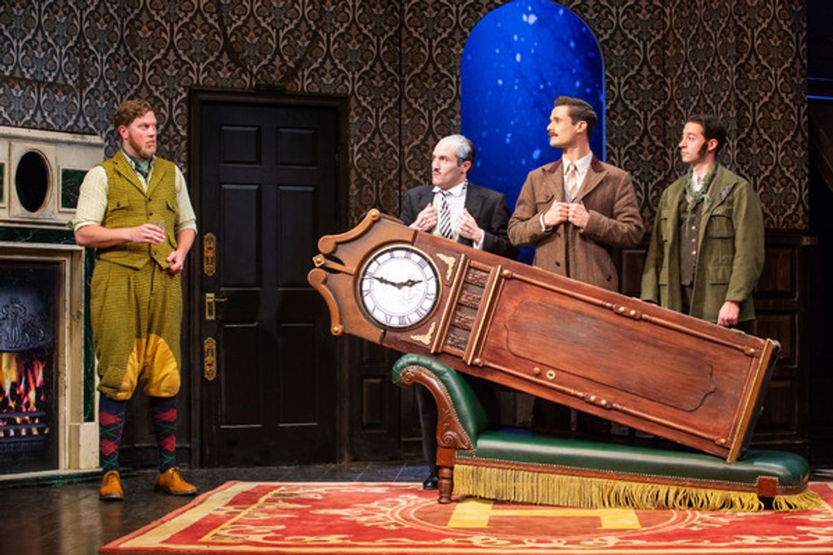 Preston Truman Boyd, Harrison Unger, Mark Evans, and Alex Mandell at 