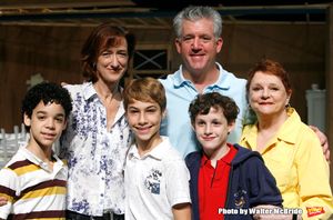 David Alvarez, Haydn Gwynne, Kiril Kulish, Greg Jbara, Trent Kowalik & Carole Shelley Photo
