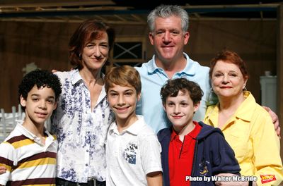 David Alvarez, Haydn Gwynne, Kiril Kulish, Greg Jbara, Trent Kowalik & Carole Shelley Photo