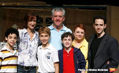 David Alvarez, Haydn Gwynne, Kiril Kulish, Greg Jbara, Trent Kowalik, Carole Shelley  Photo