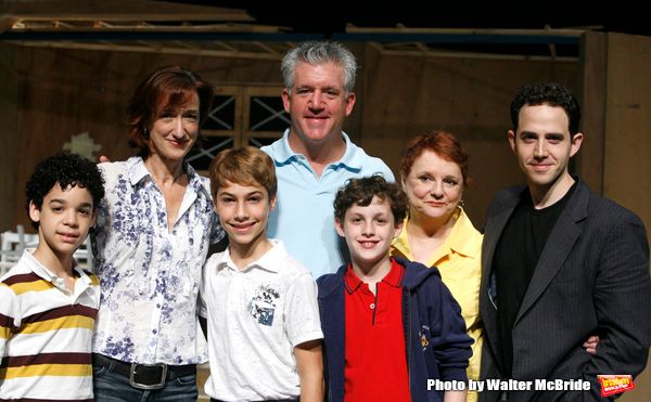 David Alvarez, Haydn Gwynne, Kiril Kulish, Greg Jbara, Trent Kowalik, Carole Shelley  Photo