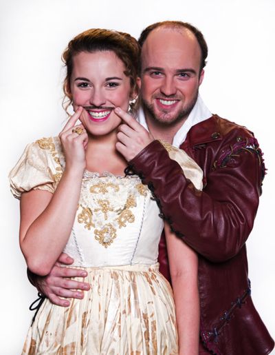 John Romanski as Will and Olivia Hensley as Viola Photo
