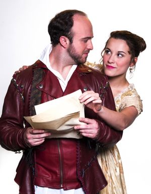 John Romanski as Will and Olivia Hensley as Viola Photo