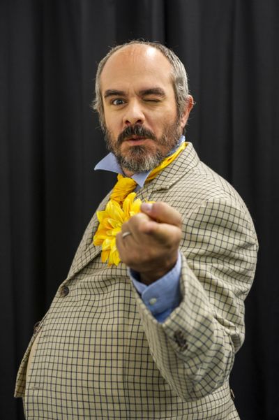 Giovanni Villari (as Squatriglia). Photo by Daniel Radar. Photo