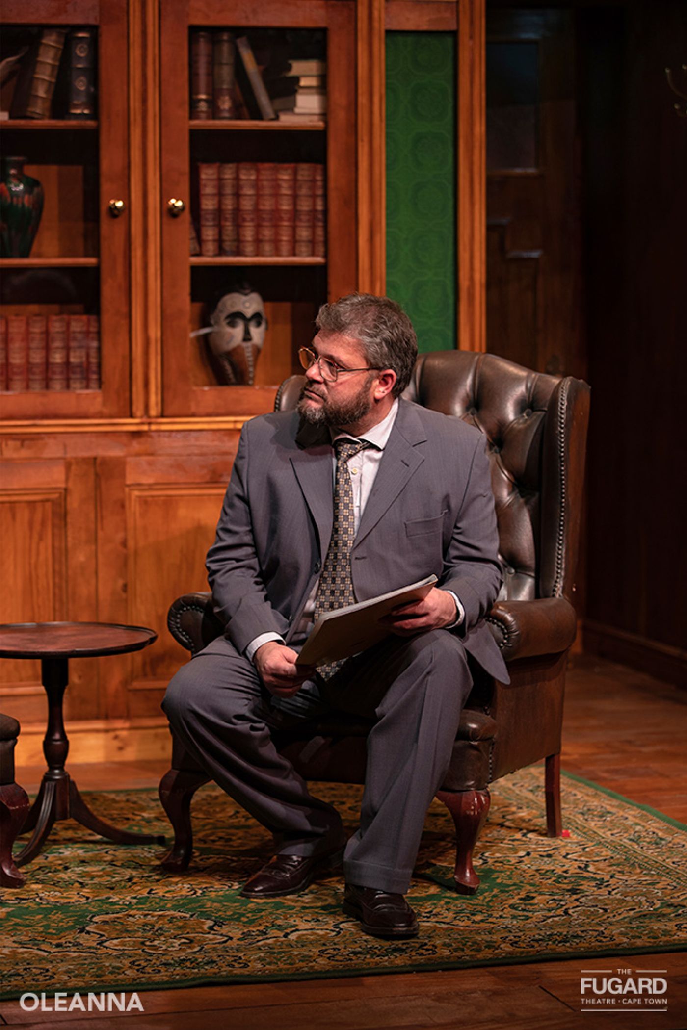 Review: Accusations and Exposés in the Power Play of OLEANNA at The Fugard  Image