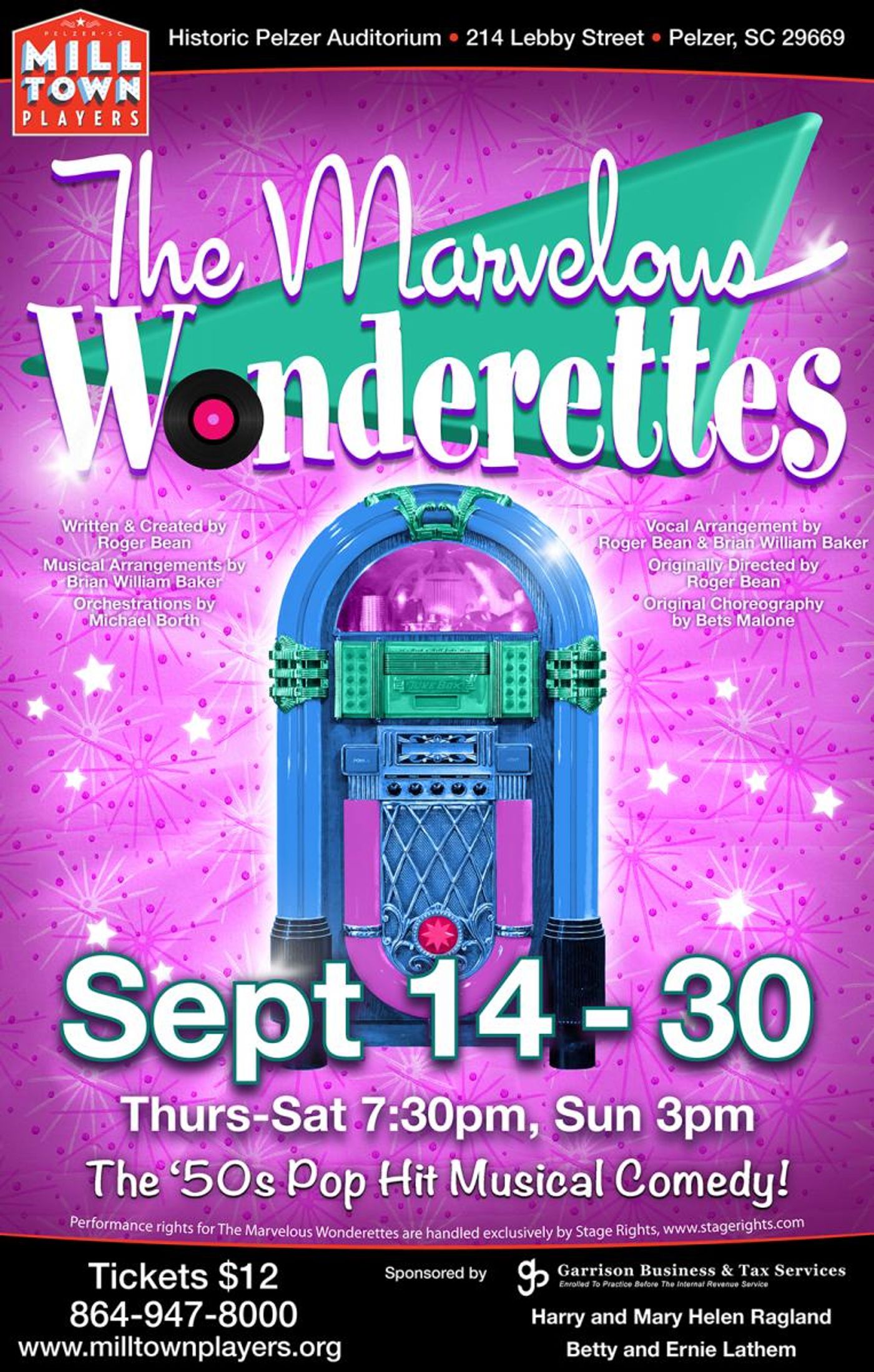 Interview: Terrie West Poore, director/choreographer of THE MARVELOUS WONDERETTES at Mill Town Players Interview: Terrie West Poore, director/choreographer of THE MARVELOUS WONDERETTES at Mill Town Players Image