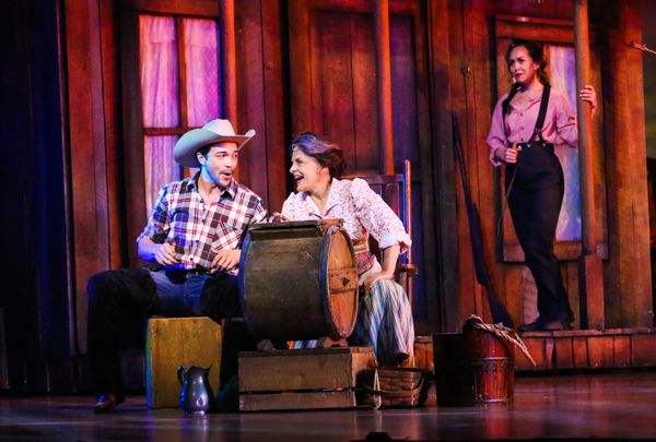 Sam Simahk, Priscilla Lopez, Olivia Hernandez Photo