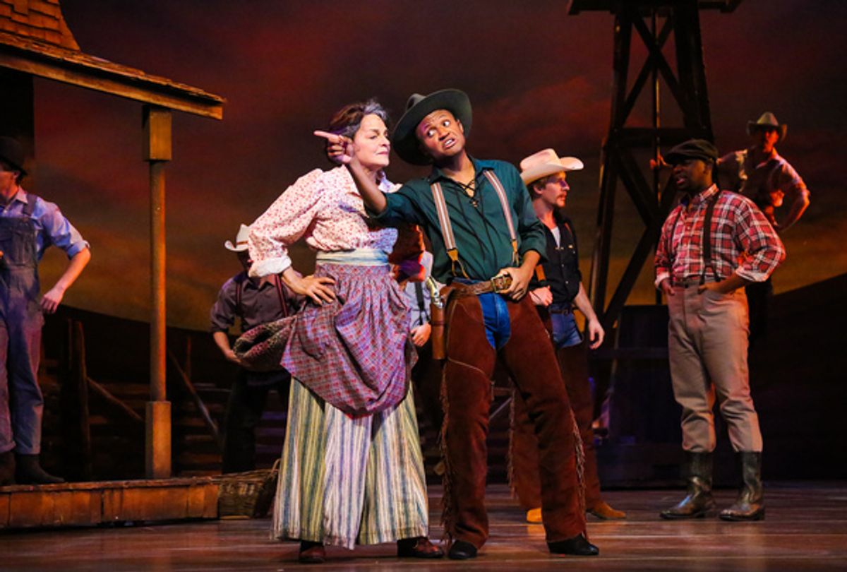 Priscilla Lopez, Christopher Campbell at 