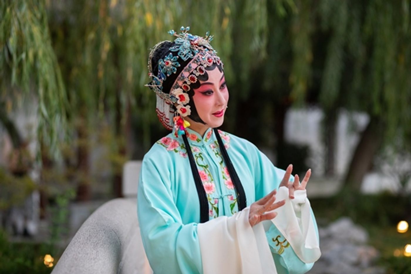 Theatre in Historic Places: NIGHTWALK IN THE CHINESE GARDEN at The Huntington  Image