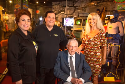 Donelle Dadigan, Burt Ward, Robert Butler and Donna Loren Photo