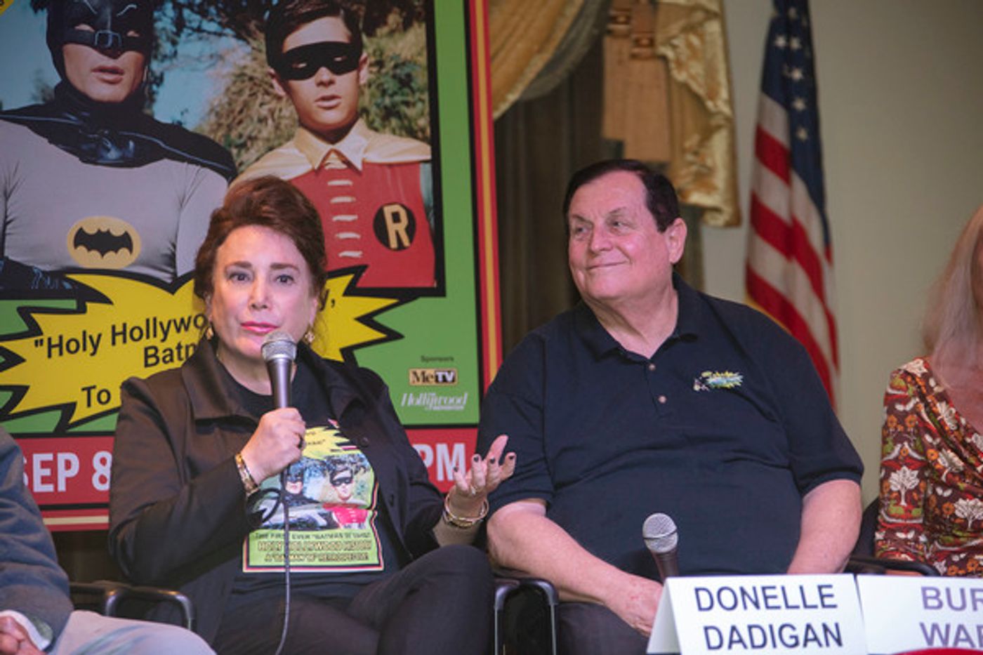 Photo Coverage: Batman's Robin, Burt Ward, Joins Series Experts at the BATMAN 66 EXHIBIT PANEL  Image