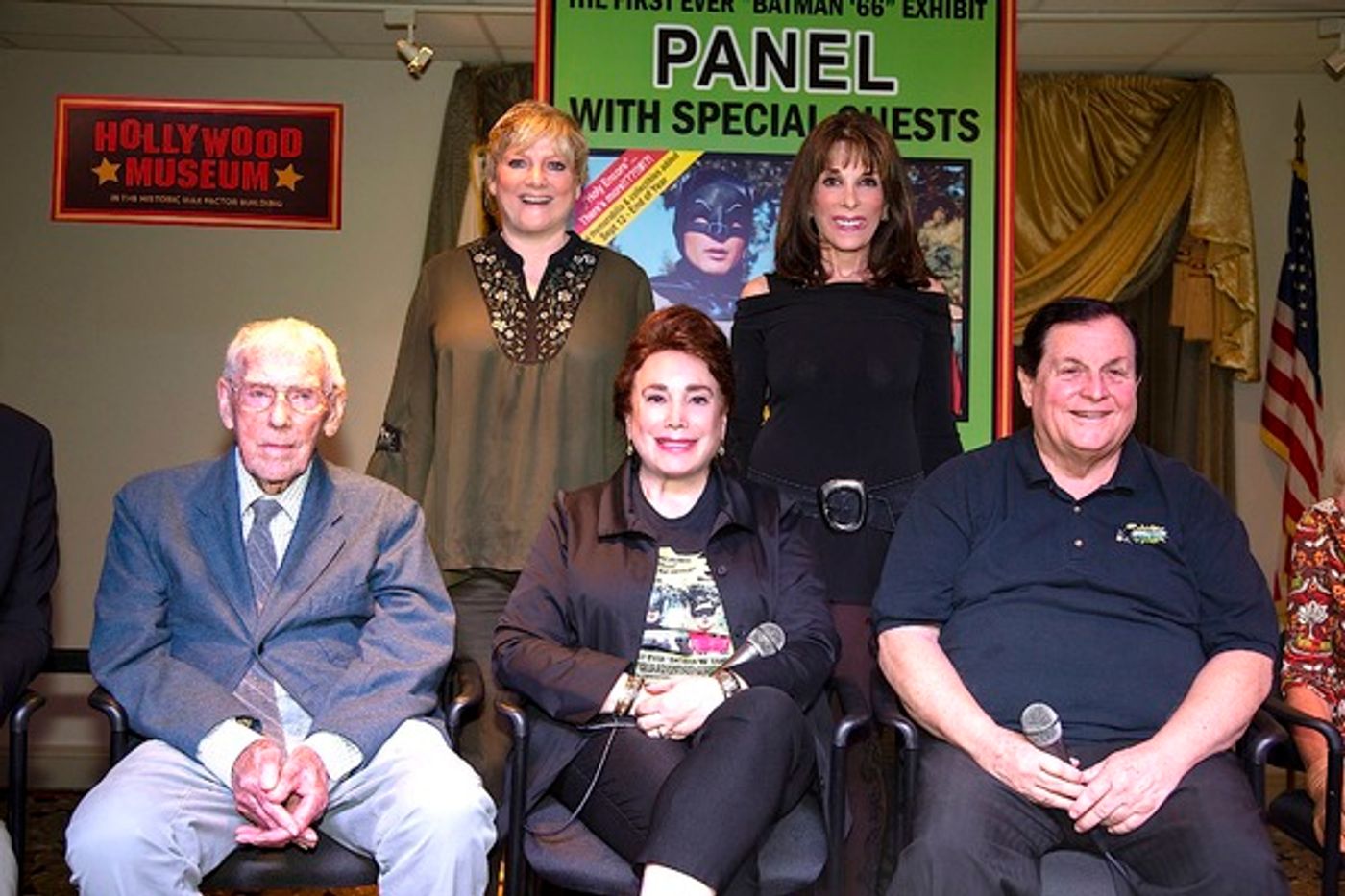 Photo Coverage: Batman's Robin, Burt Ward, Joins Series Experts at the BATMAN 66 EXHIBIT PANEL  Image