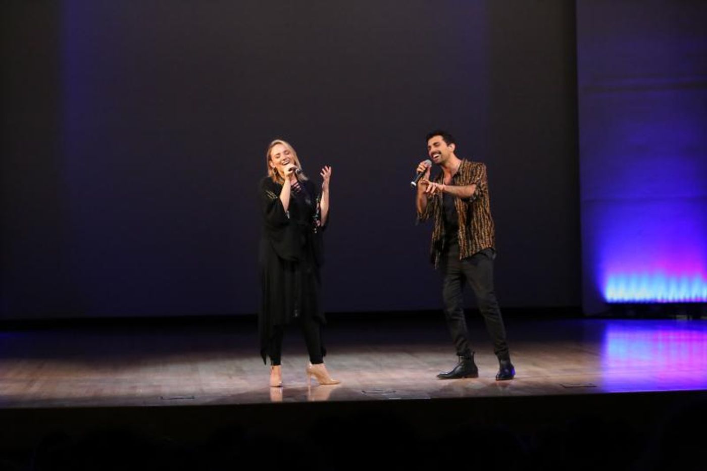 Review: KESHET CHAIM DANCE ENSEMBLE    INTERPRETING THE RAINBOW OF LIFE, LOVE AND OPTIMISM THRU DANCE at Gindi Auditorium  Image