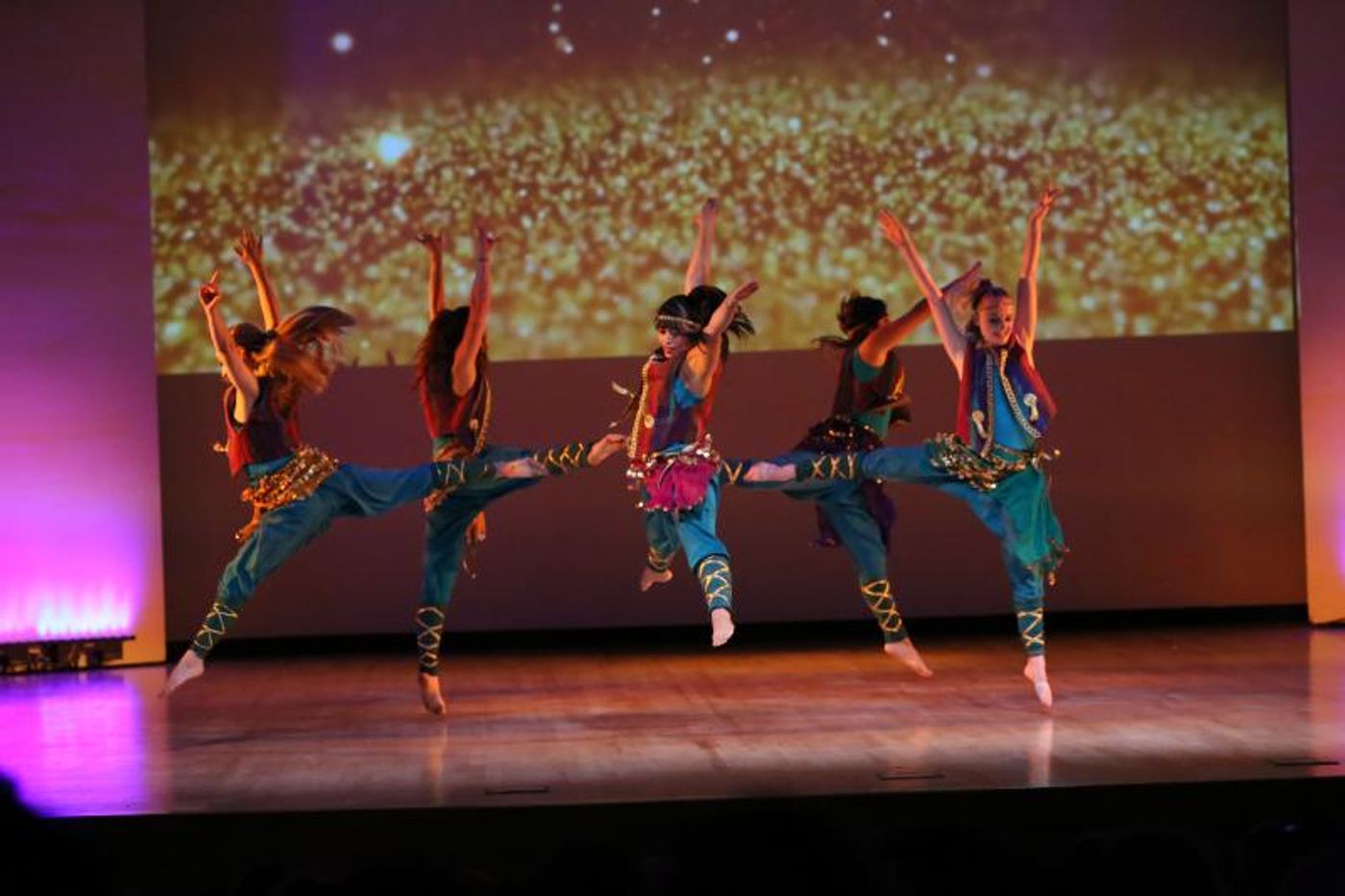Review: KESHET CHAIM DANCE ENSEMBLE    INTERPRETING THE RAINBOW OF LIFE, LOVE AND OPTIMISM THRU DANCE at Gindi Auditorium  Image