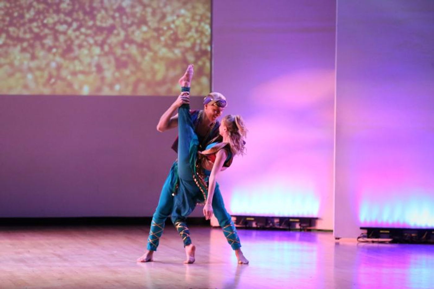 Review: KESHET CHAIM DANCE ENSEMBLE    INTERPRETING THE RAINBOW OF LIFE, LOVE AND OPTIMISM THRU DANCE at Gindi Auditorium  Image