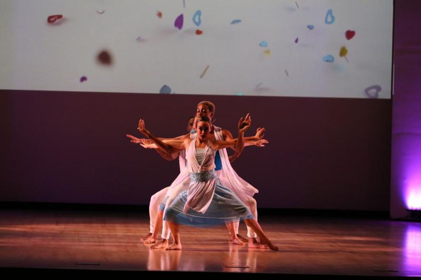 Review: KESHET CHAIM DANCE ENSEMBLE    INTERPRETING THE RAINBOW OF LIFE, LOVE AND OPTIMISM THRU DANCE at Gindi Auditorium  Image