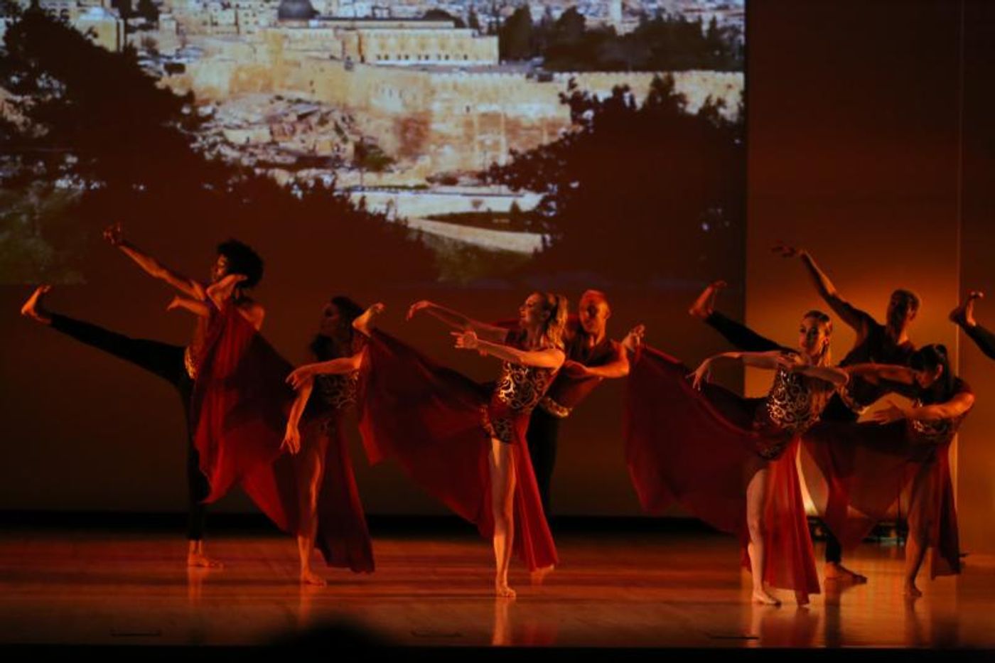 Review: KESHET CHAIM DANCE ENSEMBLE    INTERPRETING THE RAINBOW OF LIFE, LOVE AND OPTIMISM THRU DANCE at Gindi Auditorium  Image