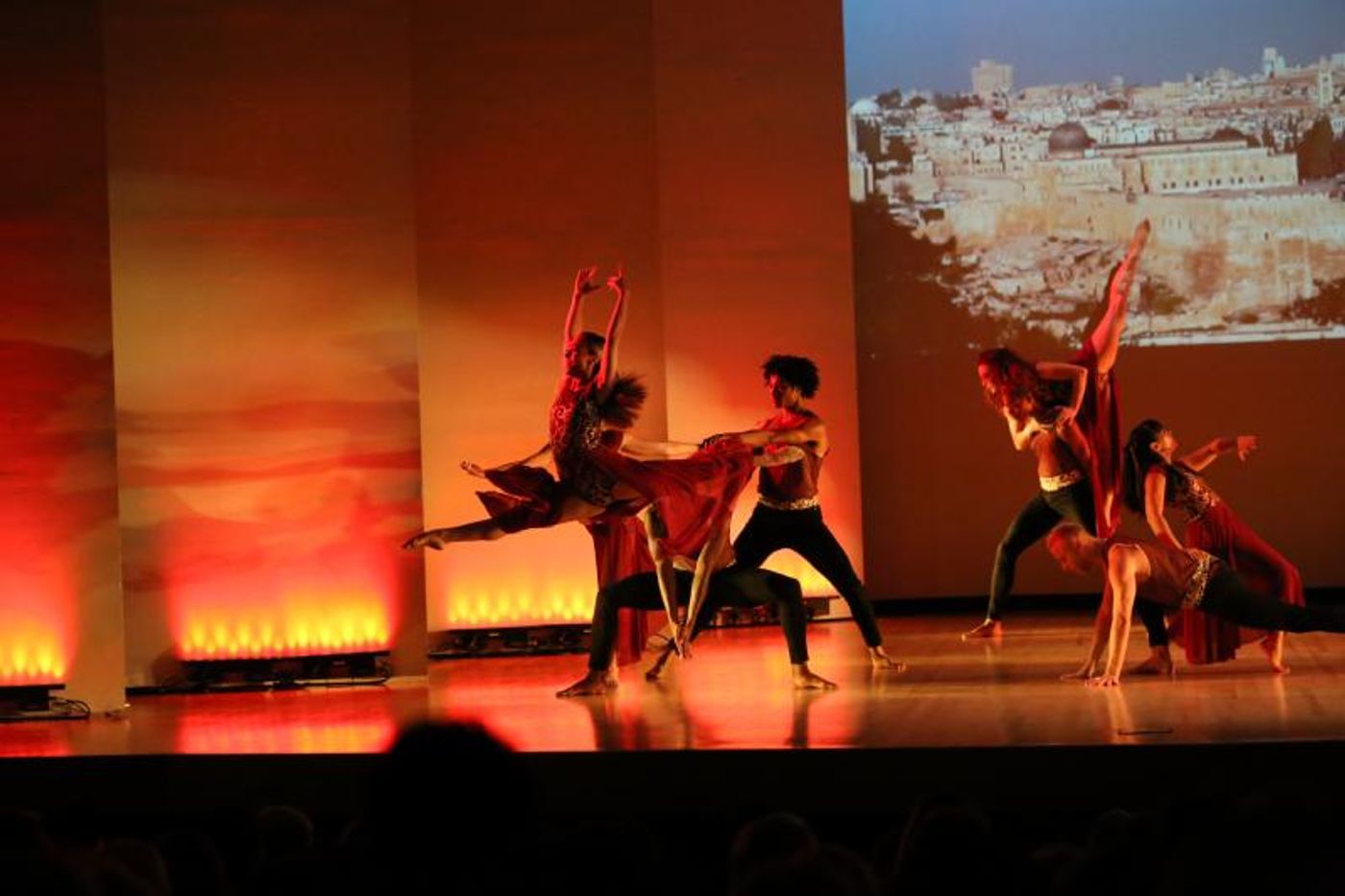 Review: KESHET CHAIM DANCE ENSEMBLE    INTERPRETING THE RAINBOW OF LIFE, LOVE AND OPTIMISM THRU DANCE at Gindi Auditorium  Image
