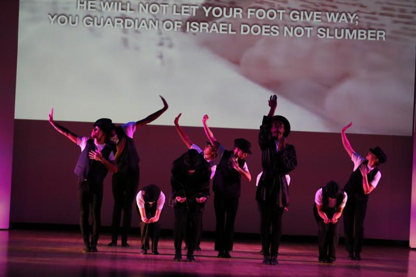 Review: KESHET CHAIM DANCE ENSEMBLE    INTERPRETING THE RAINBOW OF LIFE, LOVE AND OPTIMISM THRU DANCE at Gindi Auditorium  Image