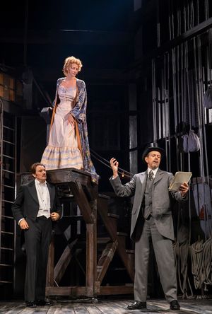 Jason Butler Harner, Janet McTeer and Dylan Baker Photo