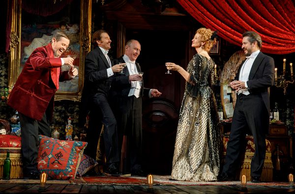 Dylan Baker, Jason Butler Harner, Paxton Whitehead, Janet McTeer and Matthew Saldivar Photo