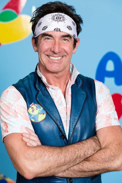 Brian Barrentine, creator of FunikiJam World Music, as Captain Jam Photo