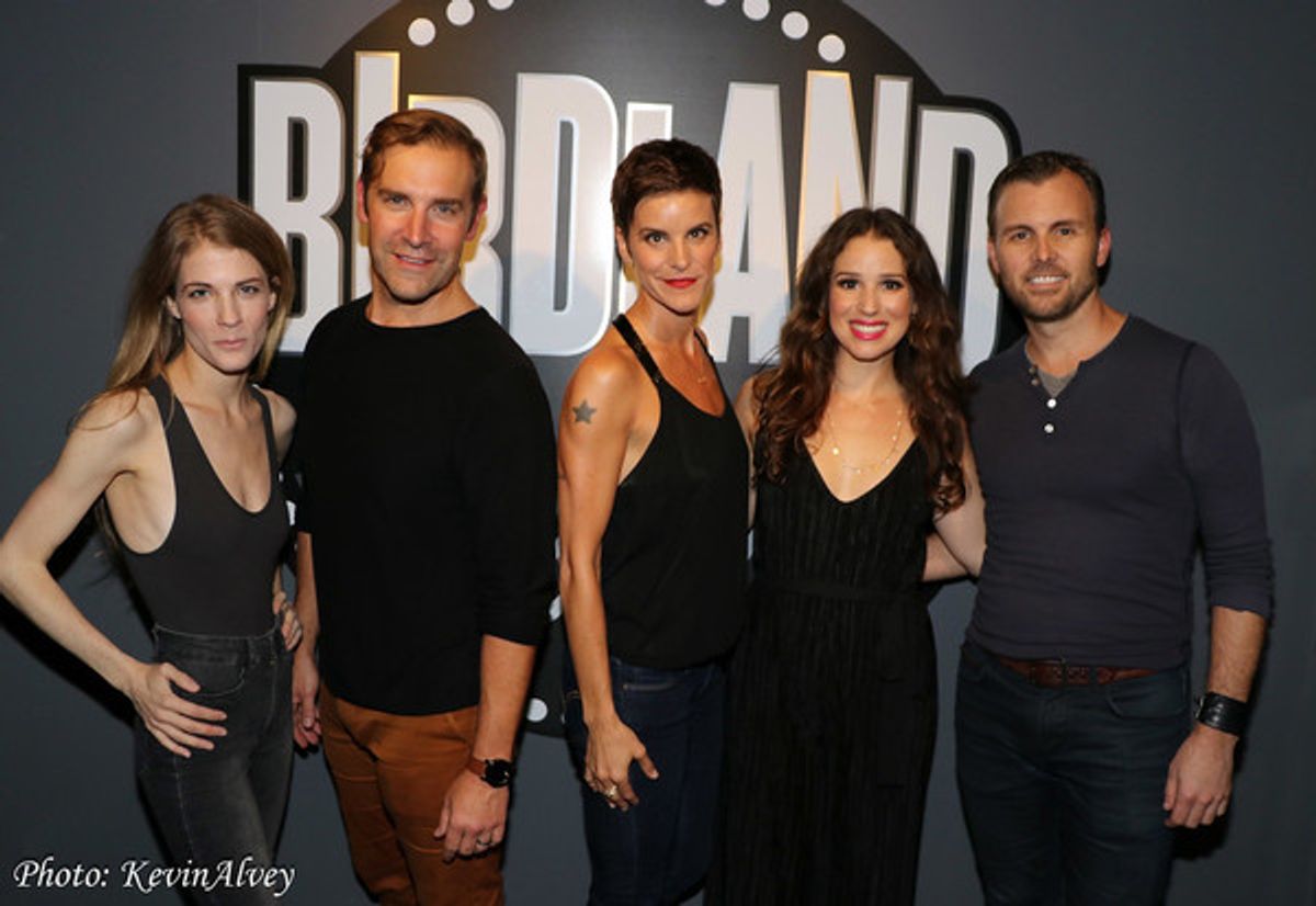 Morgan Weed, Charlie Pollock, Jenn Colella, Chilina Kennedy, Tony LePage at 