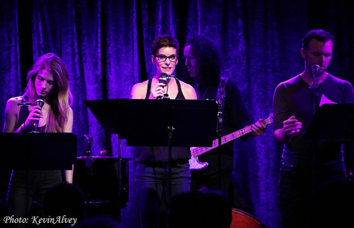 Morgan Weed, Jenn Colella, Tony LePage at 