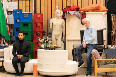 Tunji Kasim and Nicholas Le Prevost Photo