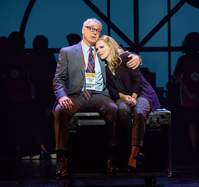 John Dossett and Katie Rose Clarke Photo