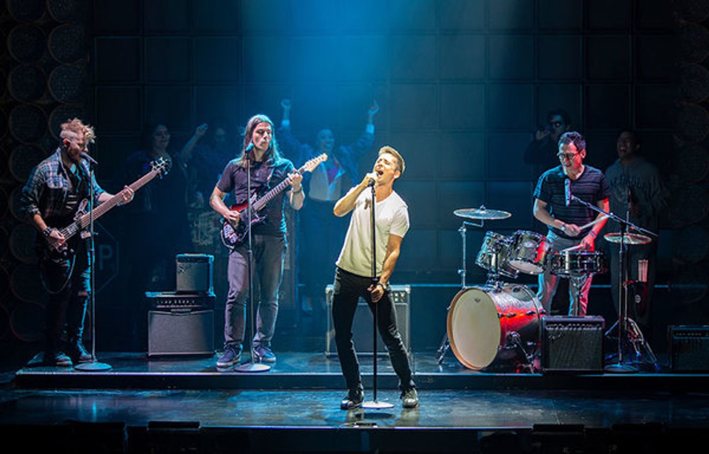 Photo Flash: First Look at Matt Doyle and Katie Rose Clarke in THE HEART OF ROCK & ROLL  Image