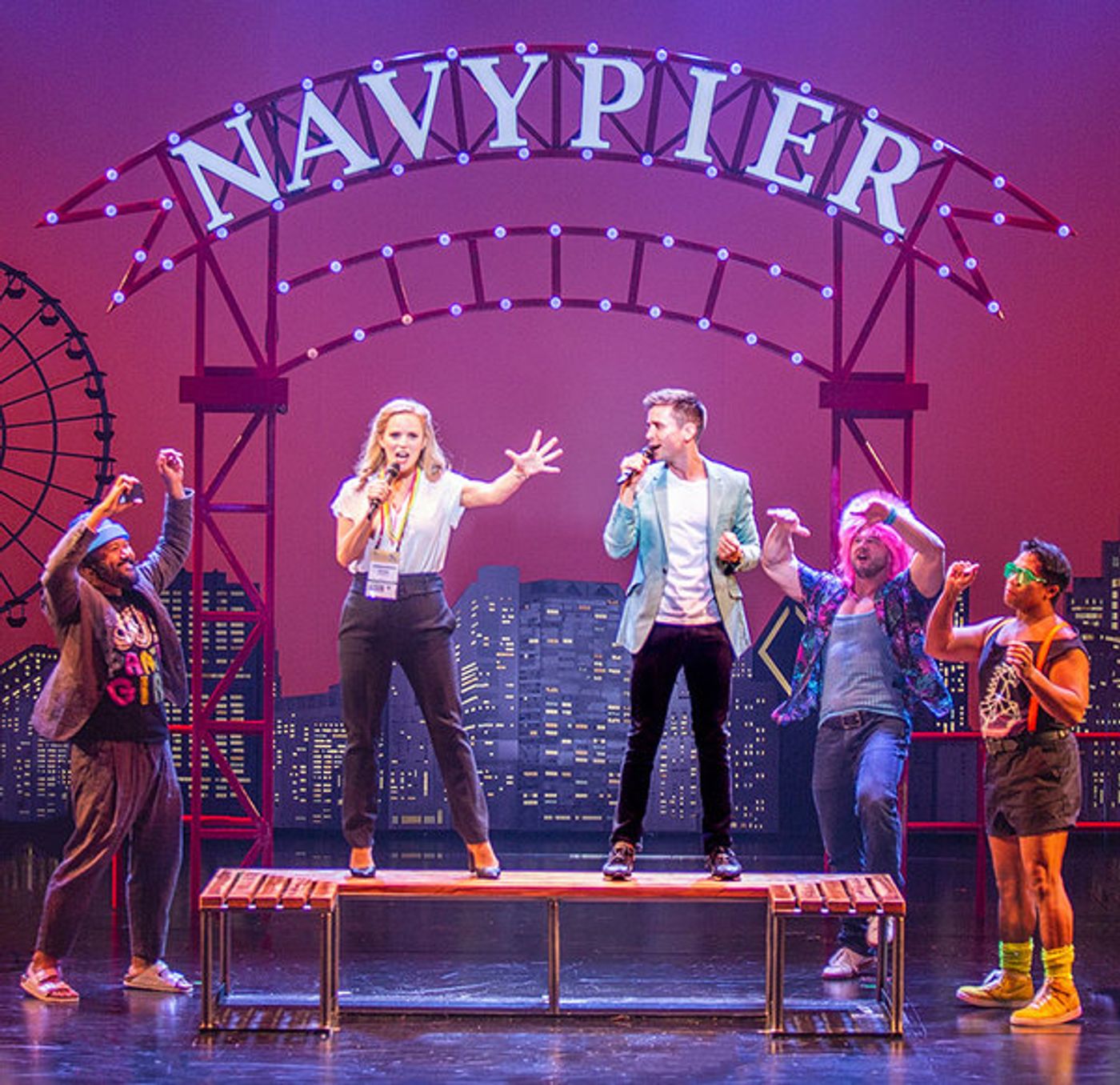 Photo Flash: First Look at Matt Doyle and Katie Rose Clarke in THE HEART OF ROCK & ROLL  Image