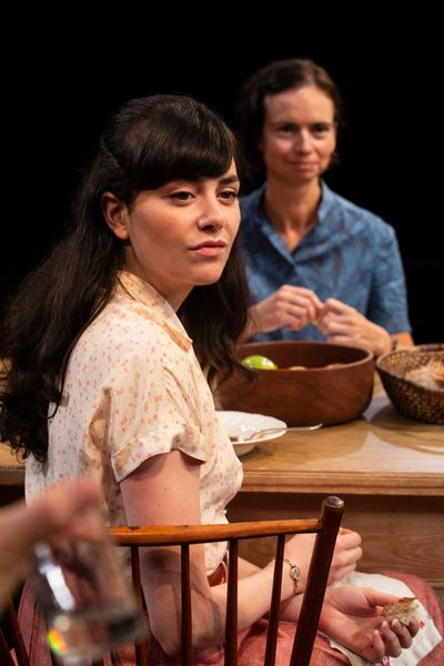 Celeste  Arias  (foreground)  and  Yvonne  Woods   Photo