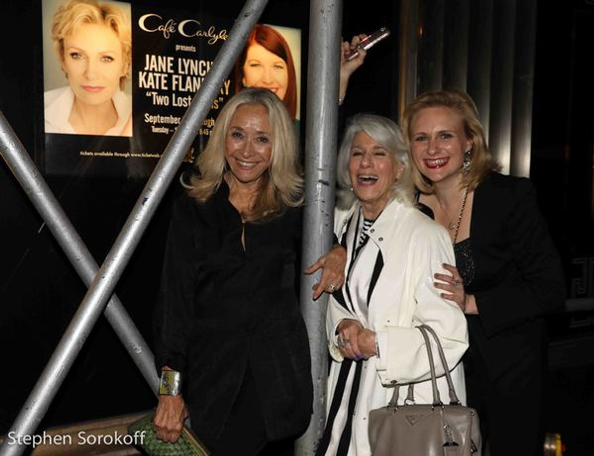 The Carlyle, Eda Sorokoff, Jamie deRoy, Haley Swindal at 